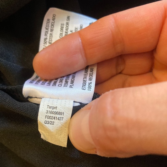 Knox Rose Women's Sz M Shimmery Black Gold Long Sleeve Maxi Dress Holiday Party - Picture 14 of 15